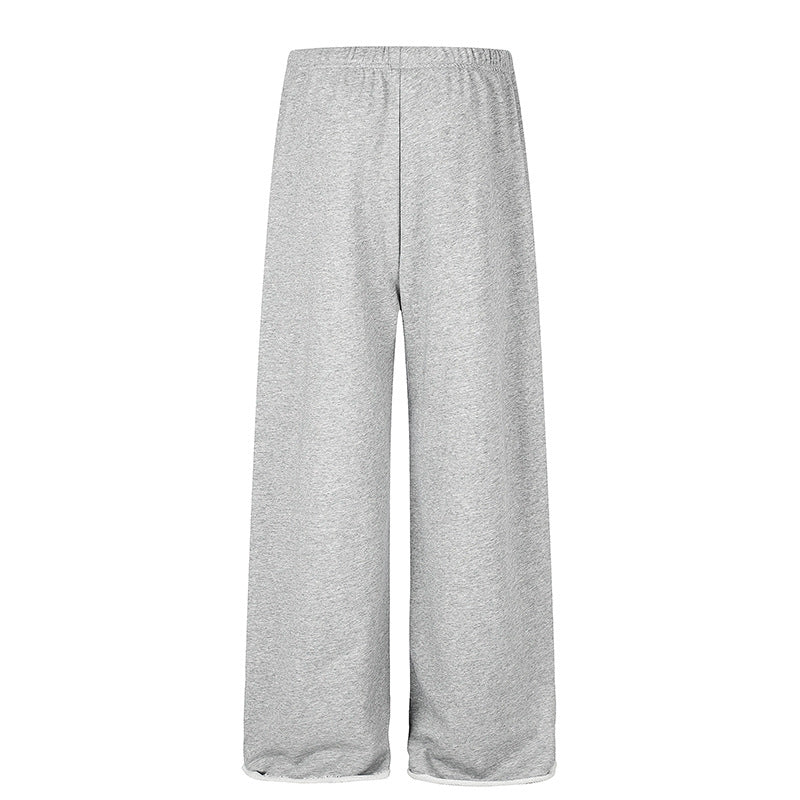Damen Extraweite Palazzo-Sweathose mit Komfortbund, Kordelzug und Stern-Applikation Shop Nory