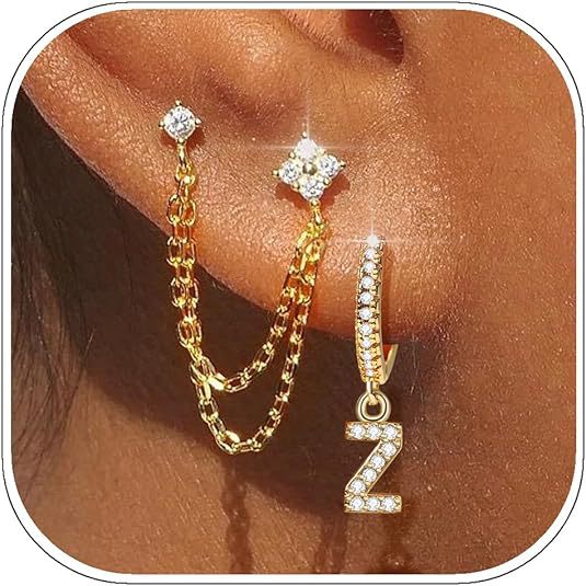 Damen Ohrschmuck mit funkelnden Zirkonia-Elementen und elegantem Design Shop Nory