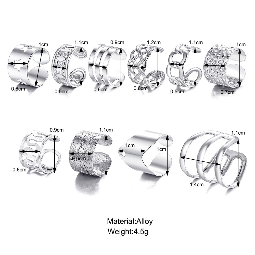 Damen Ohrring Set mit verspielten Designs und filigranen Details Shop Nory