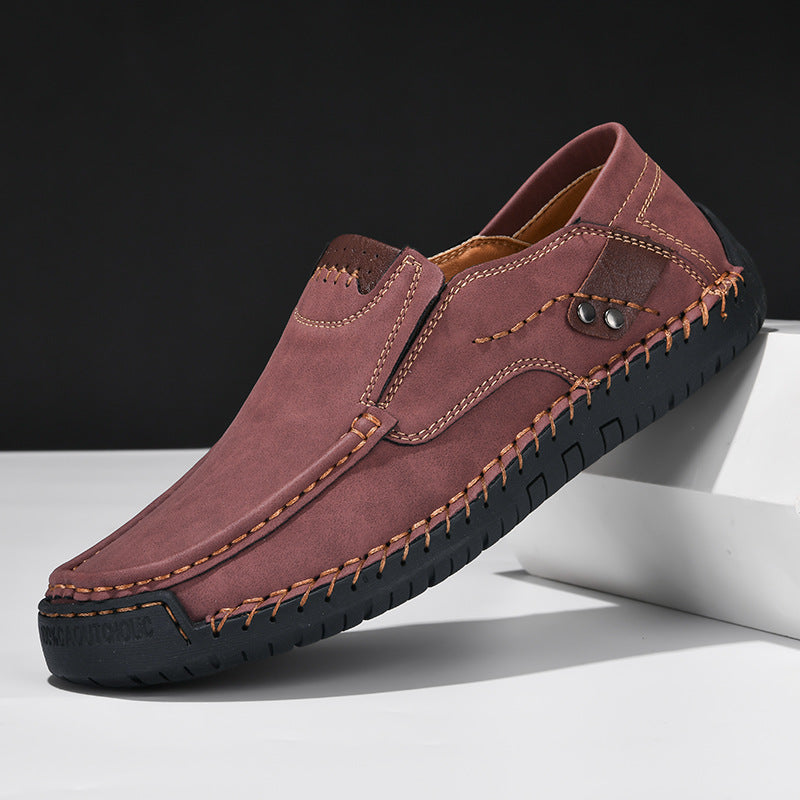 Herren bequeme Mokassins aus hochwertigem Leder Shopnory