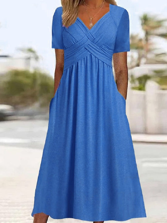 Crossover Midikleid