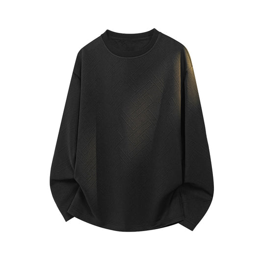 Herren Modischer Sweatshirt mit prägnantem Strukturmuster Shop Nory