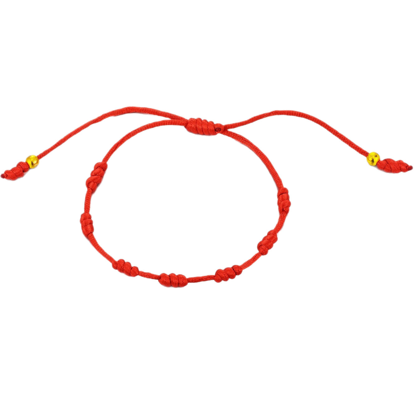 Damen Fußkettchen aus geflochtenem Nylon mit Knoten-Design Shop Nory