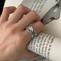 Damenring mit kunstvollem, organischem Texturdesign Shop Nory