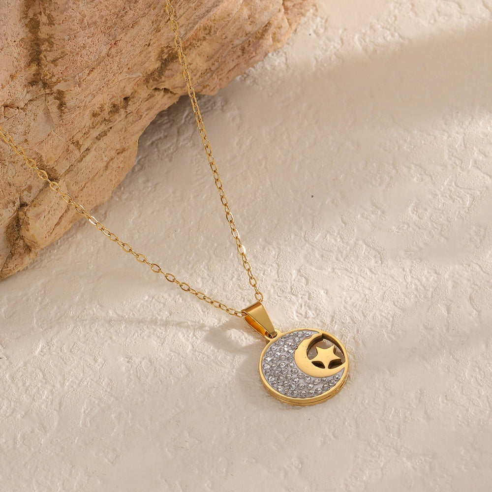 Damen Halskette mit herzförmigem Anhänger und funkelnden Zirkonia Shop Nory