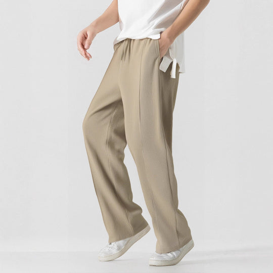 Herren Elegante, weite Freizeithose aus atmungsaktivem GewShopnorye