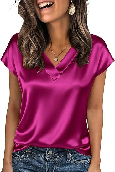 Damen Satinbluse ShopNory