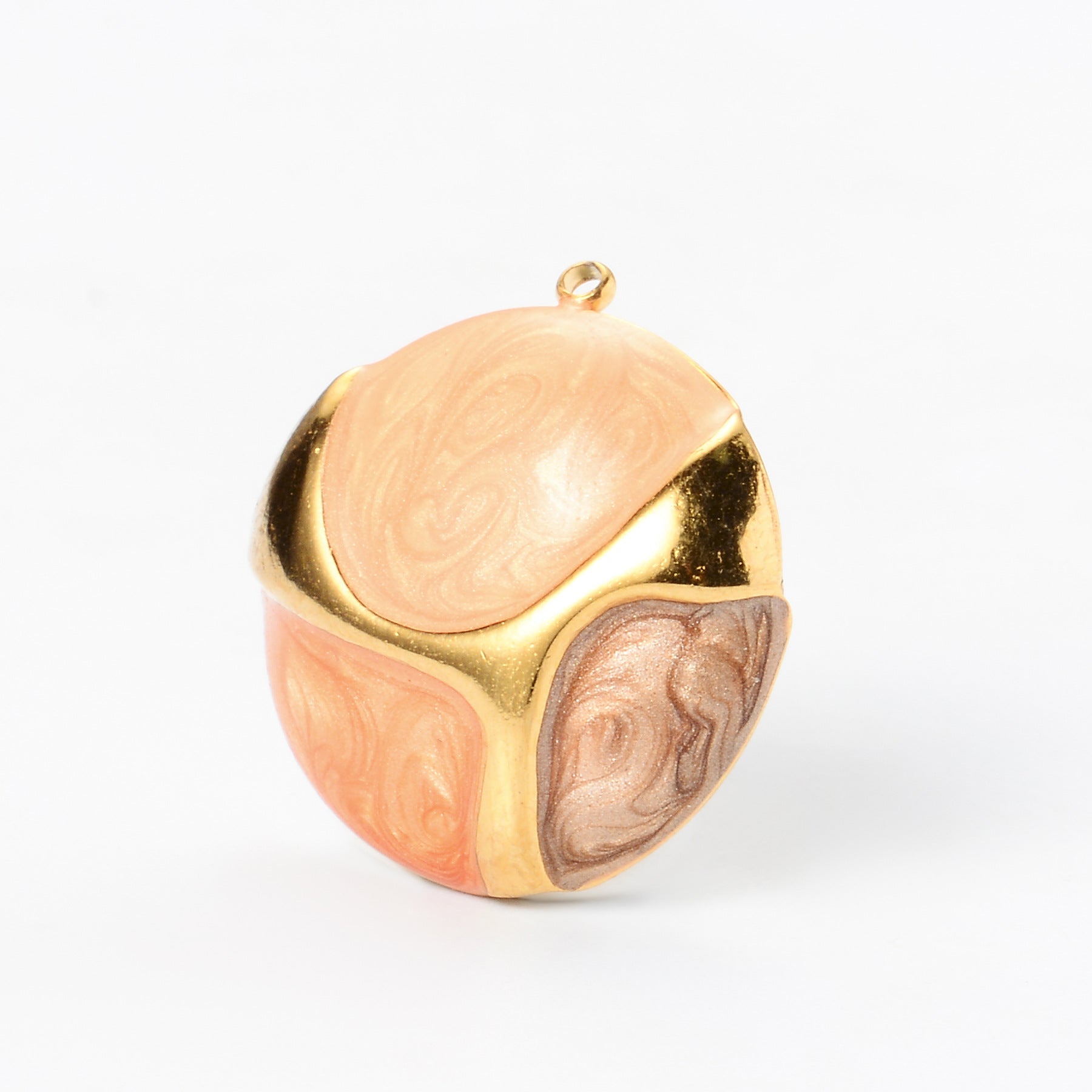Damen Anhänger mit kunstvollem Farbenspiel und elegantem Goldakzent Shop Nory