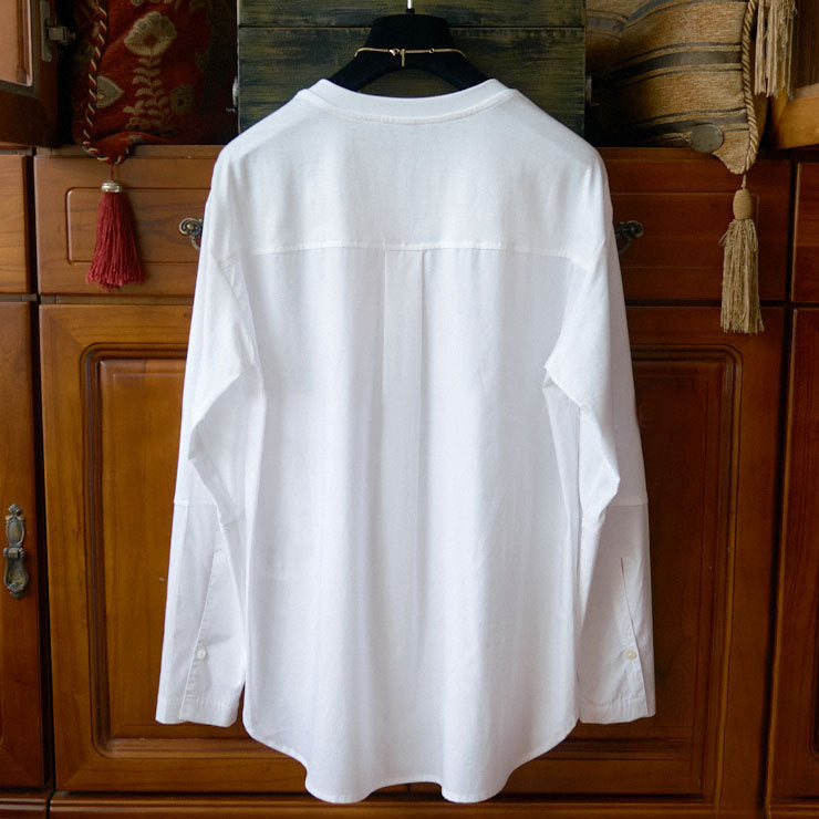 Damen Lässiges Langarmshirt mit elegantem Schnitt Shop Nory