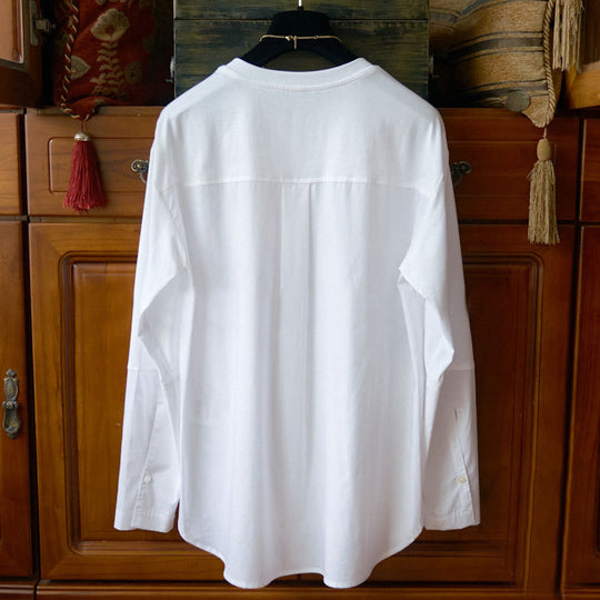 Damen Lässiges Langarmshirt mit elegantem Schnitt Shop Nory