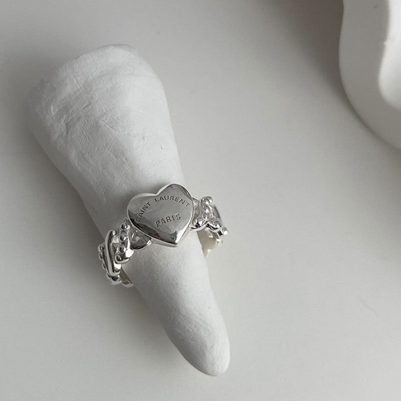 Damen Herz-Ring mit feinem Silberdesign Shop Nory