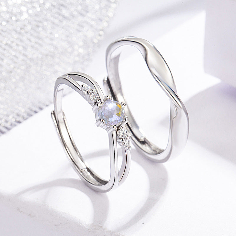 Damen geschwungener Designer-Ring Shop Nory