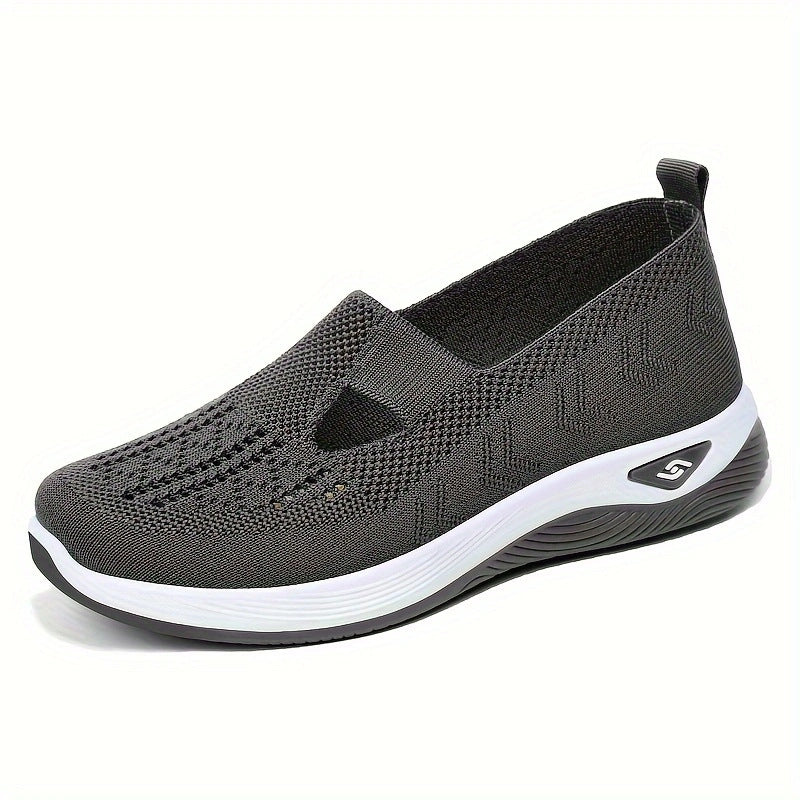 Damen nan leichte gestrickte Slipper mit orthopädischer Komfortsohle Shop Nory