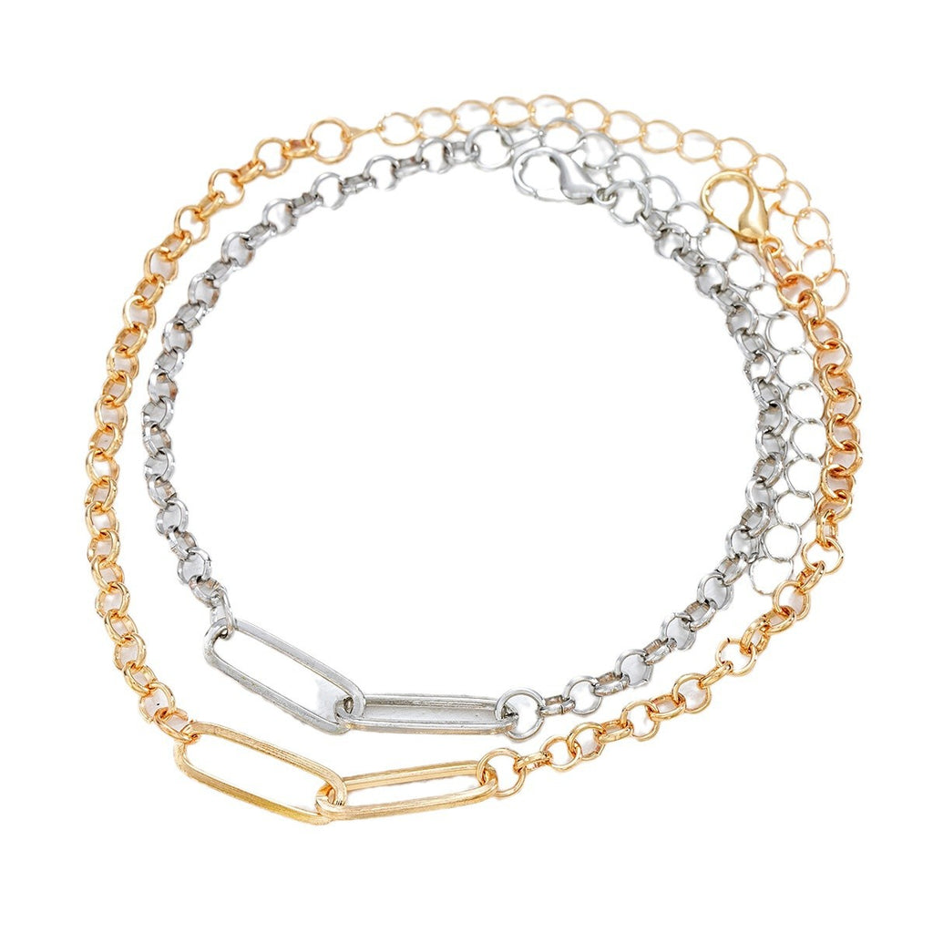 Damenarmband aus hochwertigem Edelstahl mit elegantem Kettendesign Shop Nory