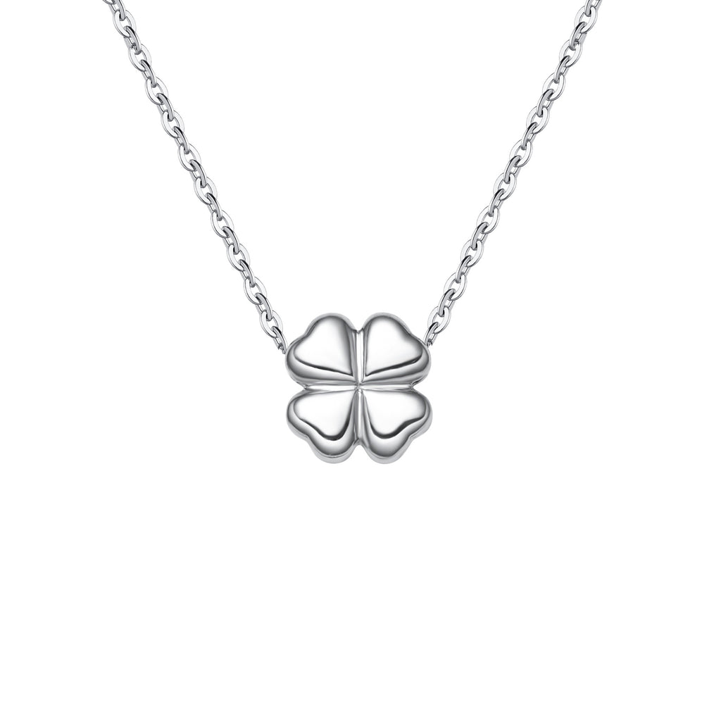 Damen Halskette mit 4-blättrigem Kleeblatt Shop Nory