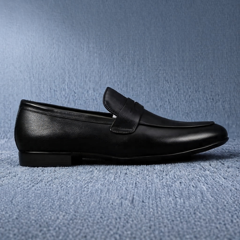 Herren Elegante Leder Mokassins Shop Nory