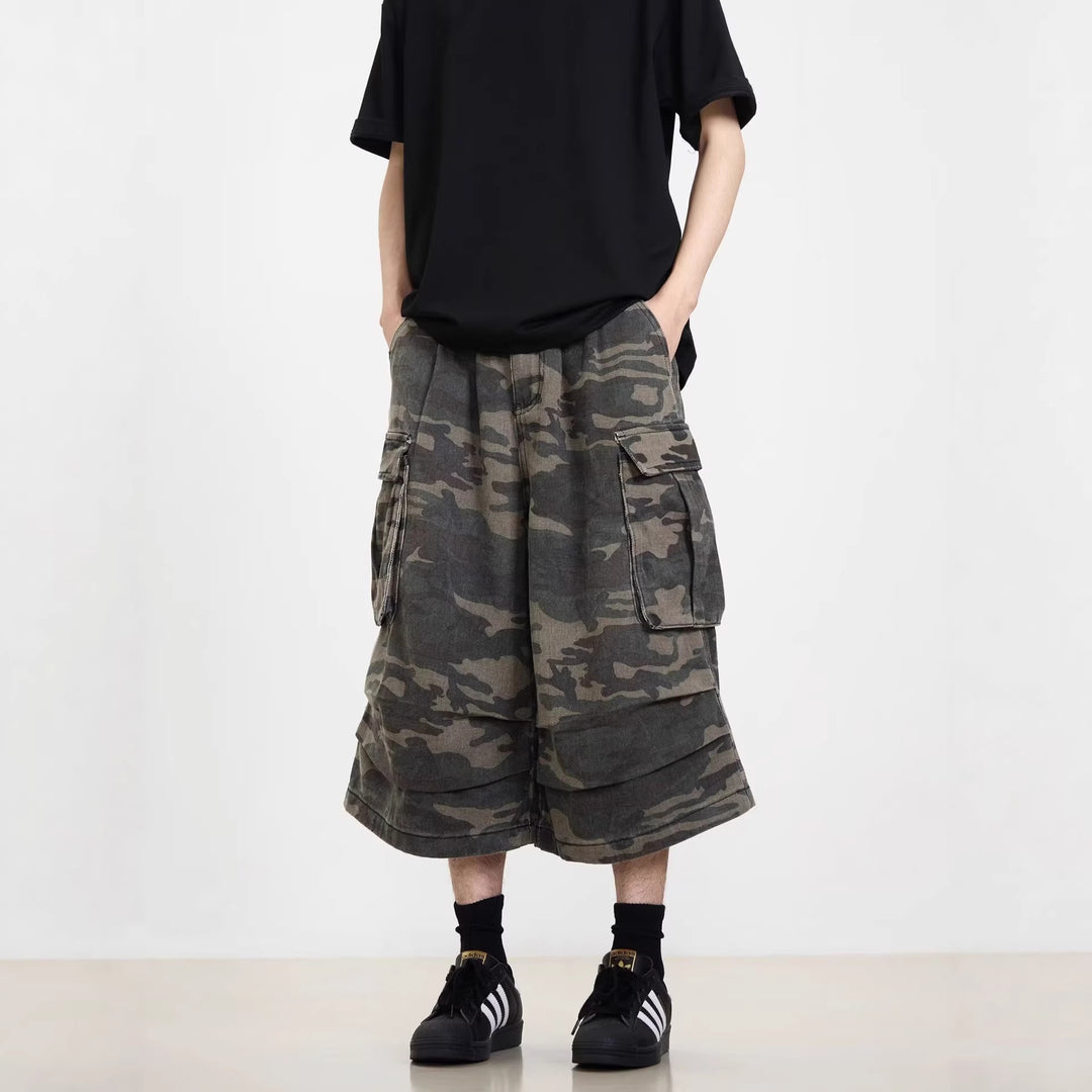 Herren Modische Cargoshorts mit weitem Schnitt Shop Nory