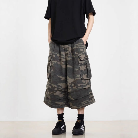 Herren Modische Cargoshorts mit weitem Schnitt Shop Nory