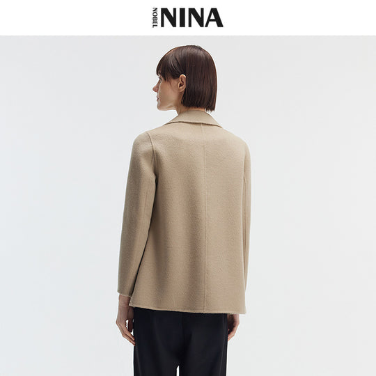 Damen Eleganter Wollblazer Shop Nory