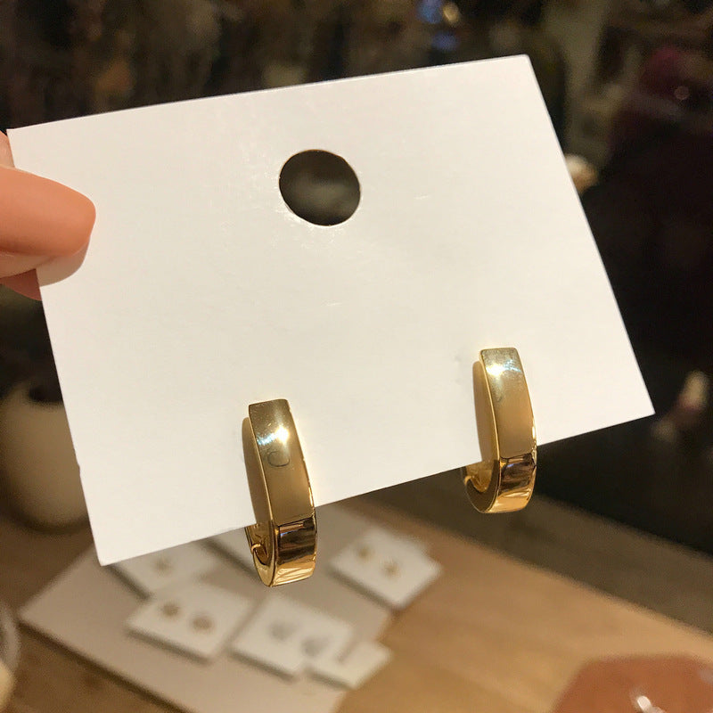 Damen-Ohrclips aus hochwertigem Edelstahl Shop Nory