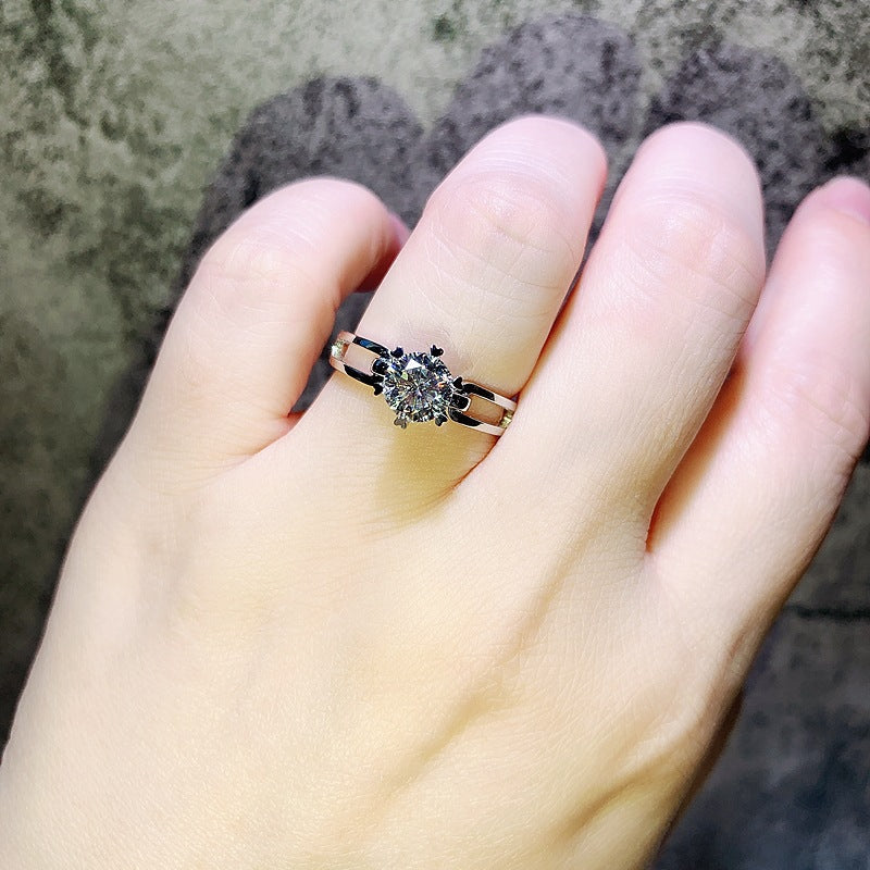 Damen Eleganter Verlobungsring Shop Nory