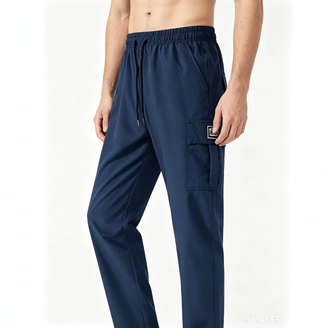 Herren Cargo-Hose mit elastischem Bund und praktischen Taschen Shop Nory