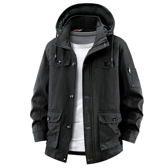 Herren Leichte Outdoor-Jacke mit praktischen Taschen Shop Nory