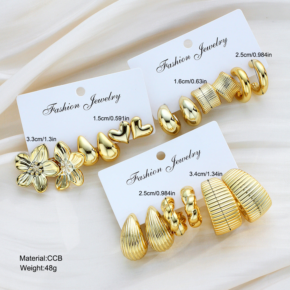 Damen Ohrringe Set mit einzigartigen floralen und modernen Designs Shop Nory