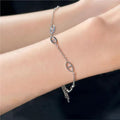 Damen Minimalistische Link-Armband Shop Nory