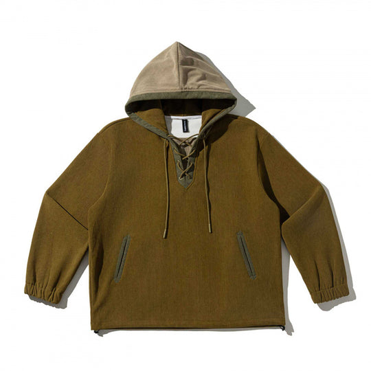 Unisex Oversize Kapuzenpullover mit Schnürung und Kängurutaschen Shop Nory
