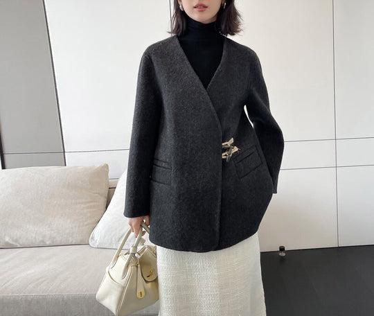 Damen Elegante und lässige Strickjacke Shop Nory