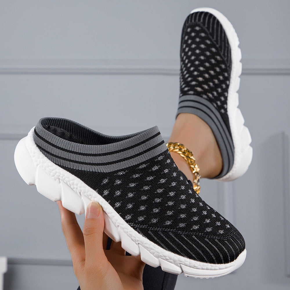 Damen Slip-On Clogs mit atmungsaktivem Obermaterial und rutschfester Sohle Shopnory