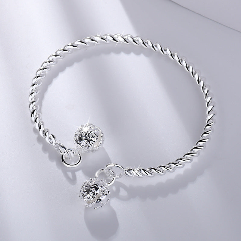 Damen Zarter Armreif mit kunstvollem Design Shop Nory