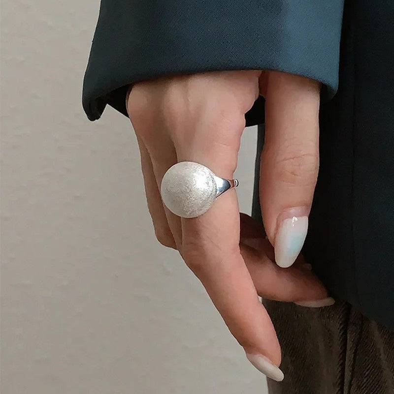Damen Statement-Ring mit texturiertem Design Shop Nory