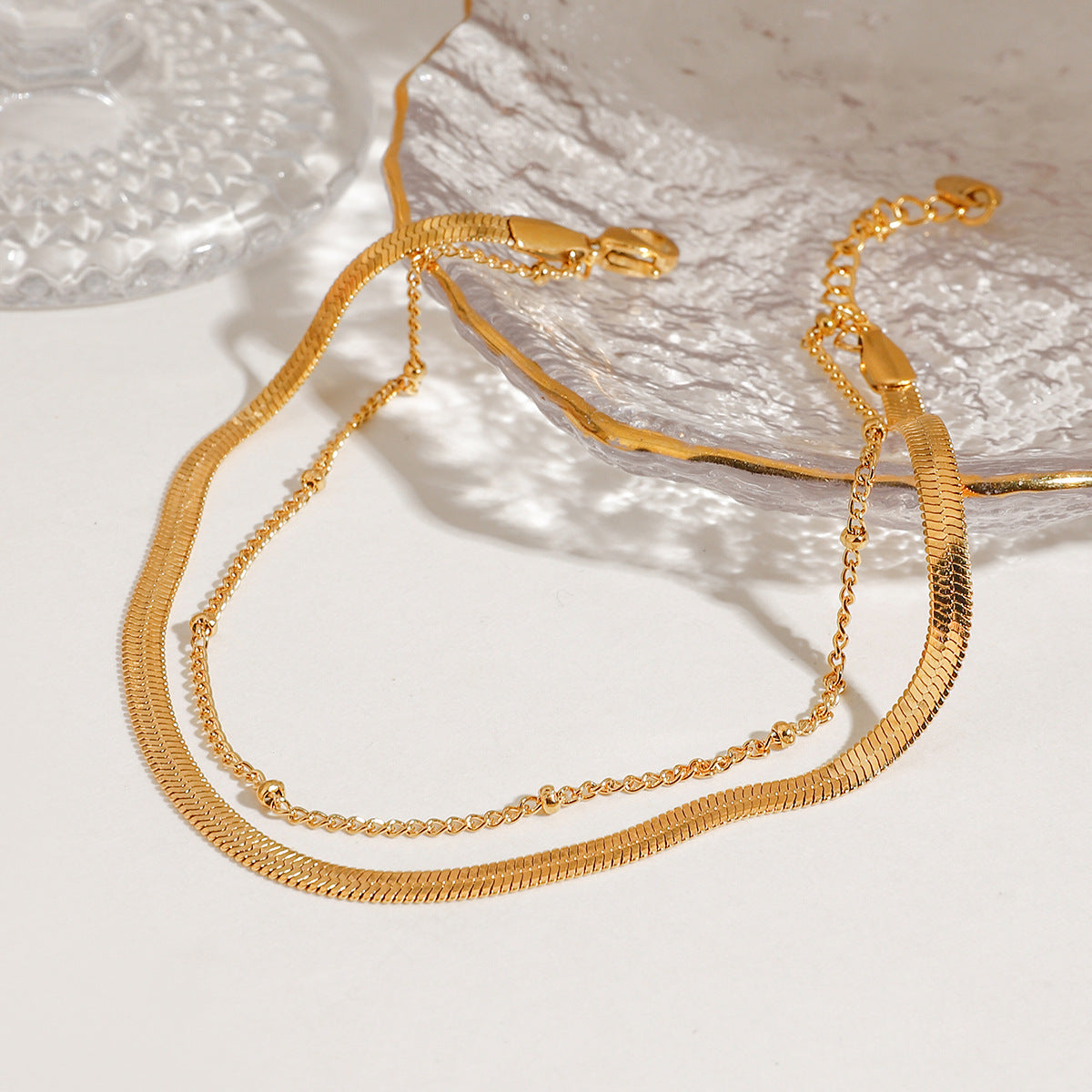 Damen hypoallergenes Edelstahlarmband mit Wasserfestigkeit Shop Nory