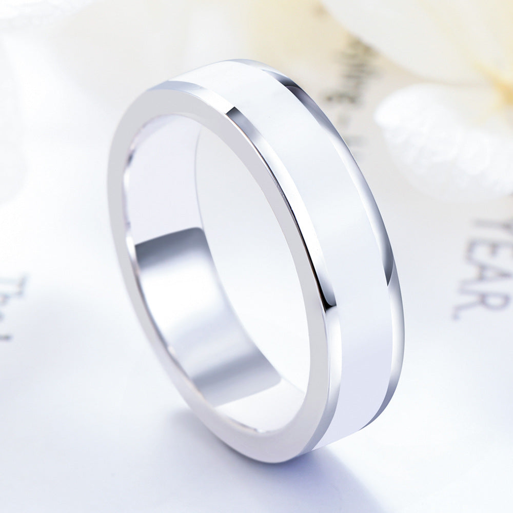 Damen Moderner Ring mit elegantem Design und glänzender Oberfläche Shop Nory