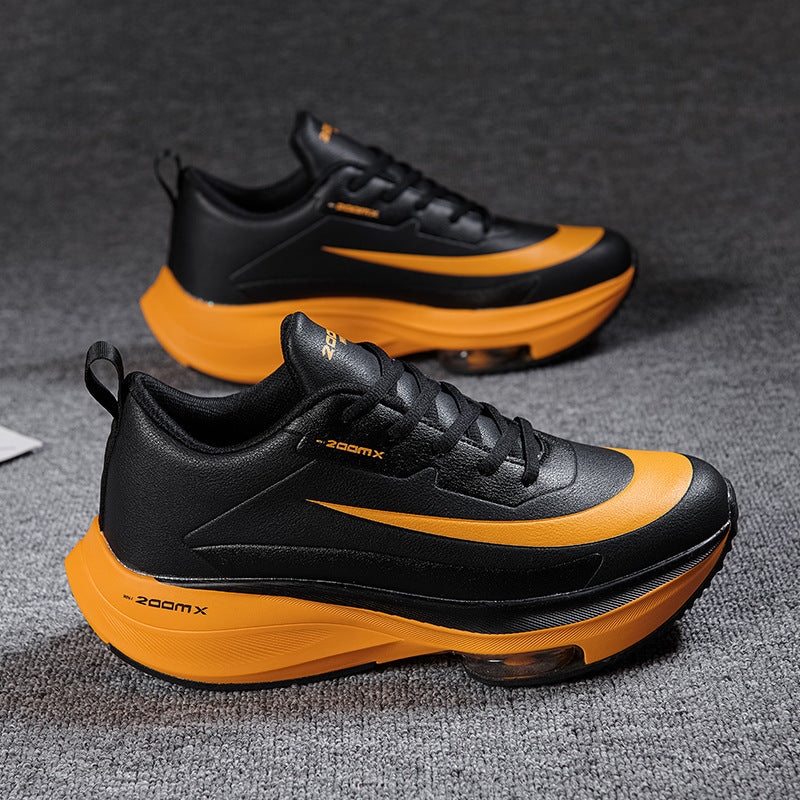 Herren Luftgepolsterter Performance-Sneaker mit sichtbarer Luftkammer und dicker Plateausohle Shopy Nory