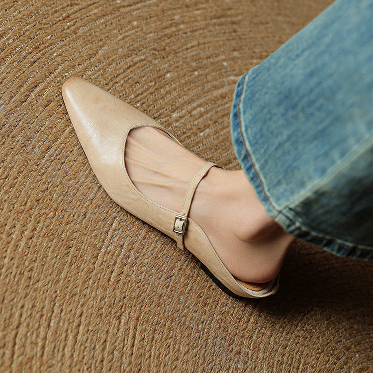 Echte Lederschuhe für Damen, elegant & bequem Shopnory Shopnory