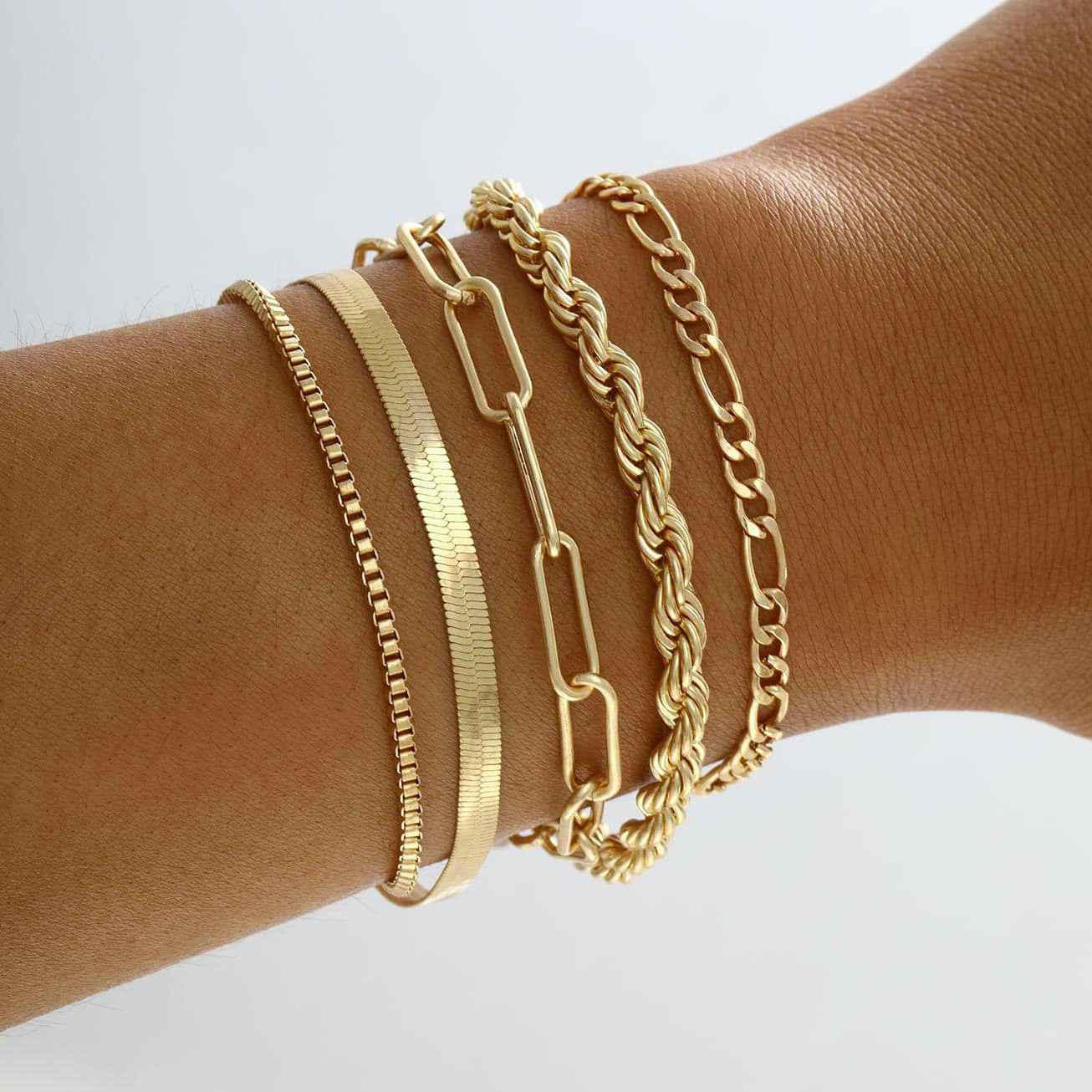 Damen Armreifen-Set mit verschiedenen eleganten Designs Shop Nory