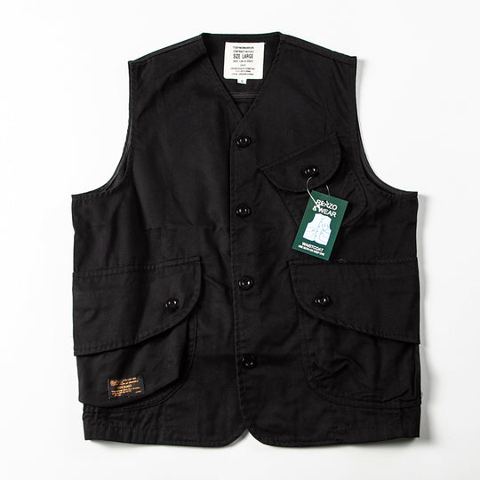 Herren Utility‑Weste mit mehreren Pattentaschen aus robustem Canvas Shop Nory