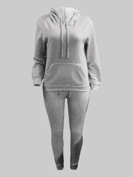 Herren nan sportliches Jogginganzug-Set mit Kapuzenpullover Kängurutasche und schmal zulaufender Jogginghose Shop Nory