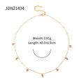 Damen Halskette mit funkelnden Zirkonia-Elementen und elegantem Design Shop Nory