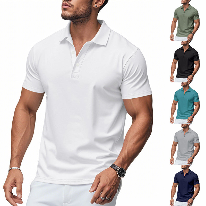 Herren Polohemd mit modernem Schnelltrocknungsstoff und eleganter Passform