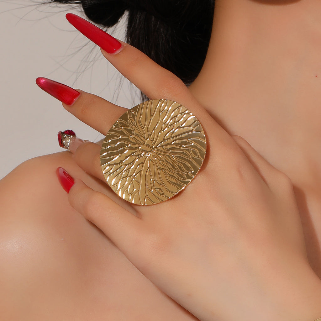 Damen Armreif mit luxuriösem Reliefdesign Shop Nory