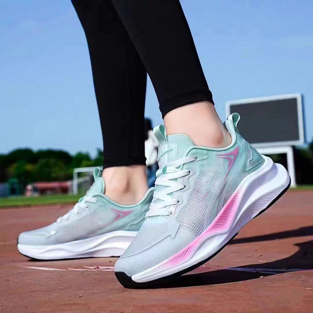 Damen Leichte und atmungsaktive Fitness-Sneaker mit flexibler Dämpfungstechnologie Shopnory