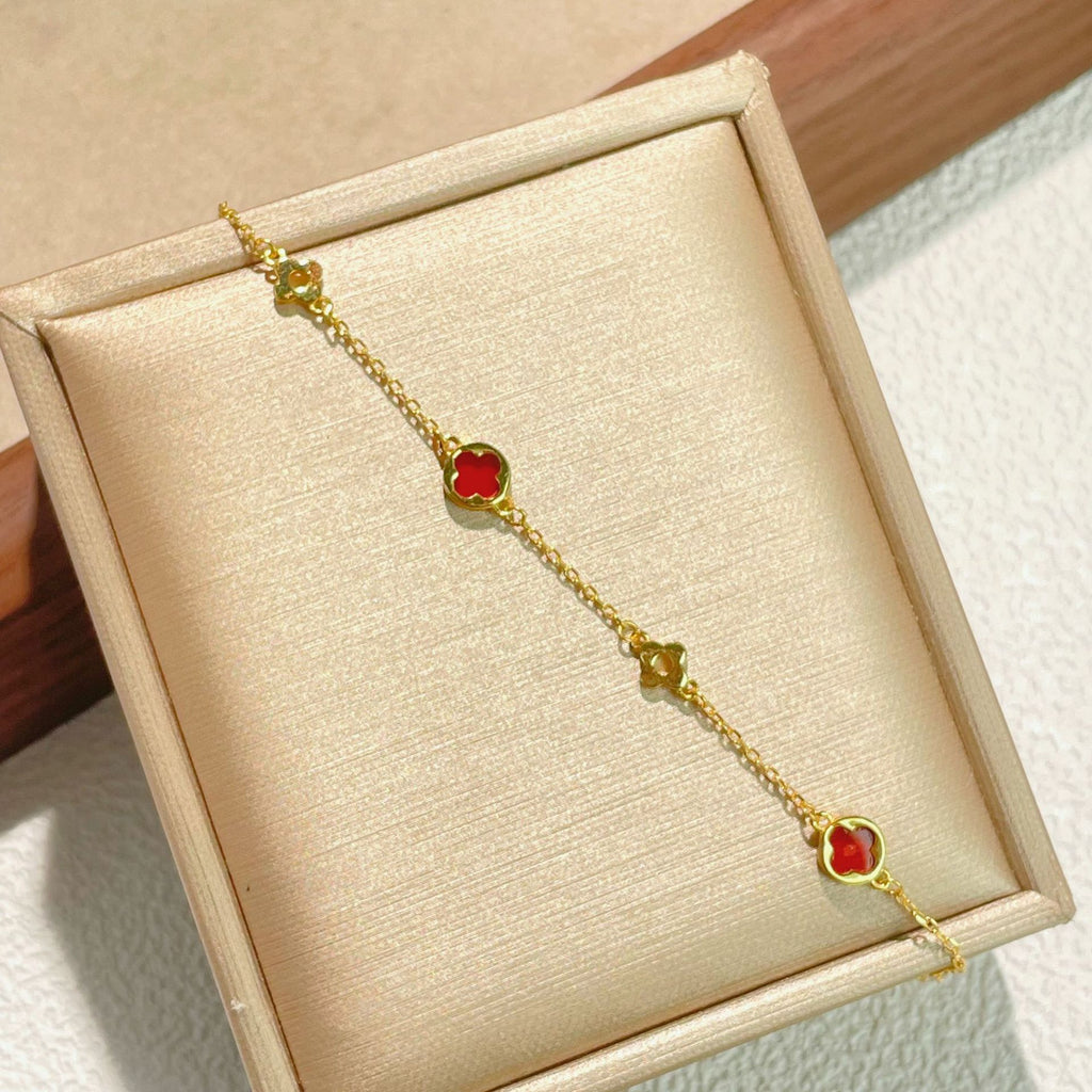 Damen filigranes Armband mit funkelnden Edelstein-Akzenten Shop Nory
