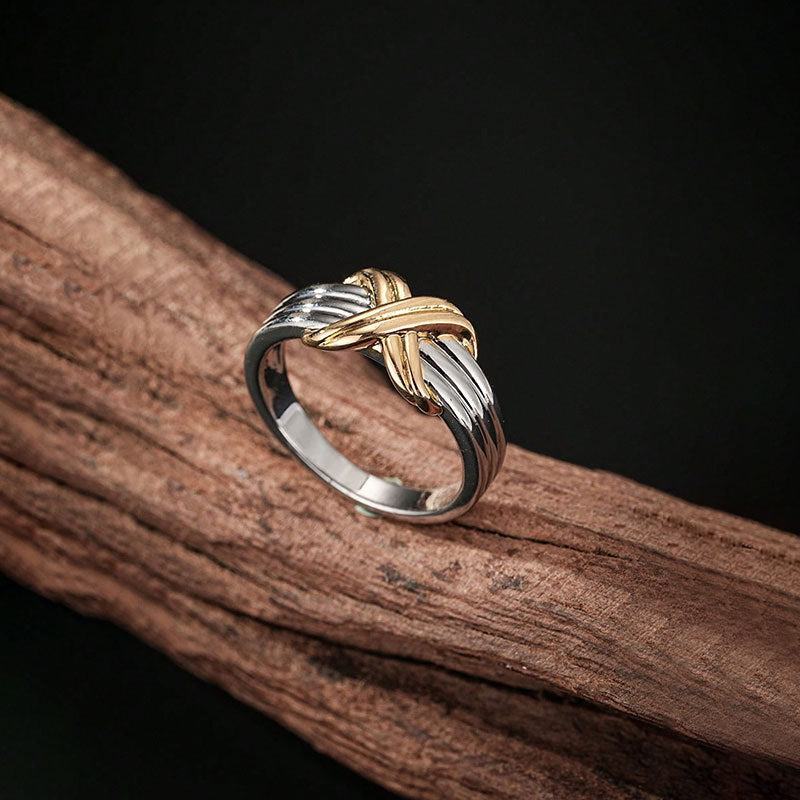 Damenring mit kunstvollem Knoten-Design Shop Nory