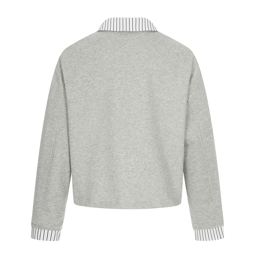 Herren Kurzblouson mit doppelreihiger Knopfleiste und Hemdkragen‑Optik Shop Nory