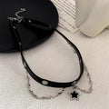 Damen Choker mit elegantem Sternanhänger Shop Nory