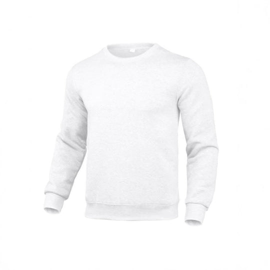 Herren nan klassisches Rundhals-Sweatshirt mit weichem Fleece-Innenfutter, geripptem Saum und verstärkten Nähten Shop Nory